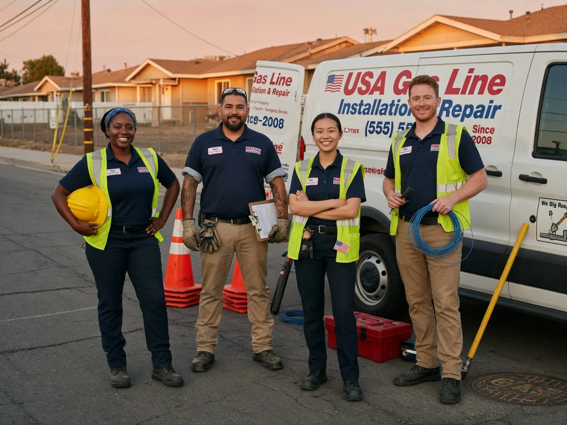Gas Line Installation company in Signal Hill, CA